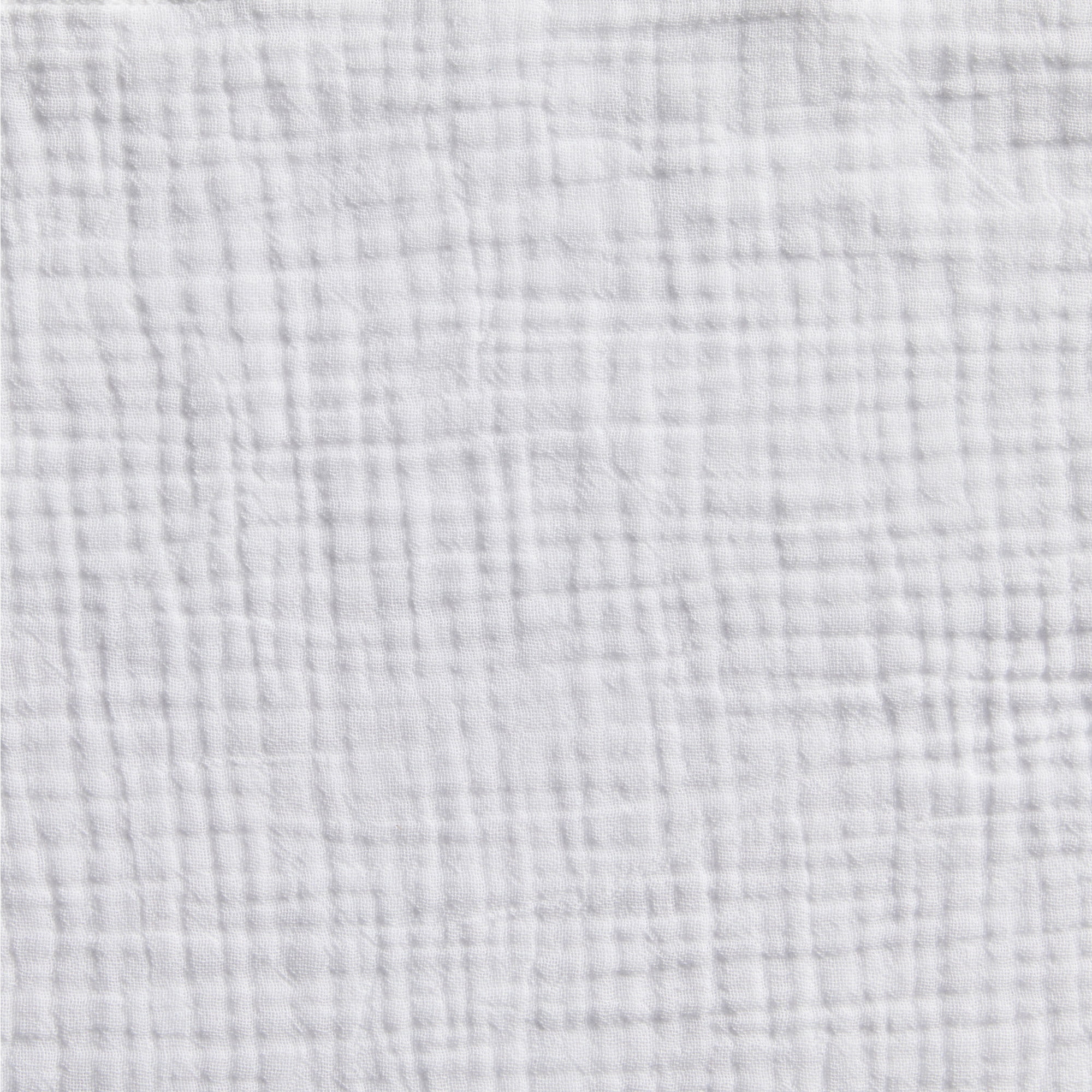 Better Homes & Gardens Gauze Shower Curtain Arctic White, 100% BCI Cotton, 72"W x 72"L, 1 Piece