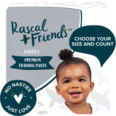 Rascal + Friends Premium Training Pants, Size 4T-5T, 50 Count