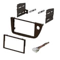 thumbnail image 1 of ASC Audio Kit de instalación de tablero estéreo para coche y arnés de cables para instalar una radio de doble DIN para Acura RSX 2002 2003 2004 2005 2006, 1 of 1