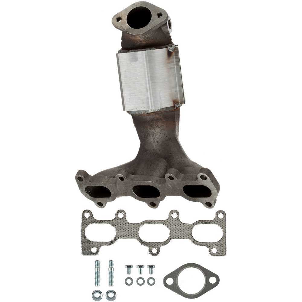 ATP 101328 Exhaust Manifold with Integrated Catalytic Converter