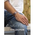 thumbnail image 3 of GMOX Men's 99.99% Pure Copper 3X Strength Magnetic Link Bracelet, Adjustable Length, 3 of 8