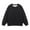 Black, variant on Mens Oversized Sweatshirts Basic Loose Long Sleeve Pullover Workout Fashion Casual Sequin Graphic T-Shirt