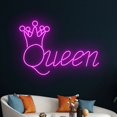 thumbnail image 5 of Queen Crown Neon Sign, Crown Queen Led Sign, Queen Crown Led Light, Home Decor, 5 of 5