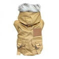 thumbnail image 3 of Clearance Waterproof Dog Winter Jacket Pets Cold Weather Coats with Soft Warm Polyester Cotton Windproof Snowsuit Outdoor Apparel for Medium Large Dogs, 3 of 6