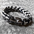 thumbnail image 2 of Pulsera de moda con quilla dominante y personalidad creativa retro para hombre, tendencia punk, joyería que no se decolora, 2 of 5