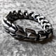 thumbnail image 2 of Pulsera de moda con quilla dominante y personalidad creativa retro para hombre, tendencia punk, joyería que no se decolora, 2 of 5