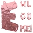 thumbnail image 3 of 1 Set Welcome Letter Balloons Aluminium Film For Party Decorative Balloons Rose Gold, 3 of 9