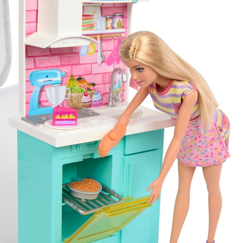 Barbie Celebration Fun Baking Party Doll Playset