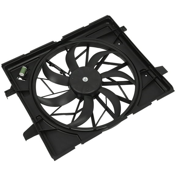 SCITOO 622660 674-01014A 334-55029-000 Radiator Cooling Fan Compatible with 2011-2019 for Dodge Durango for 2011-2019 Jeep Grand Cherokee
