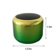 thumbnail image 3 of Lzobxe Portable Speaker Colorful Bluetooth Speaker Wireless Mini Cannons High Volume Home Outdoor Portable Audio, 3 of 8
