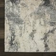 thumbnail image 4 of Nourison Fusion Abstract Cream Grey 5'3" x 7'3" Area Rug, (5x7), 4 of 9