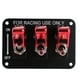 thumbnail image 4 of Interruptor de combinación de palanca automotriz de 12V 20A, Panel de interruptores de relés de motor de encendido de carreras para coche RV Jadeshay  A, 4 of 8