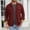 #Wine, variant on DPTALR Men's Casual Solid Color Turndown Collar Long Sleeve Shirt with Pockets,Green,Big and Tall Men XL