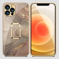 thumbnail image 2 of iPhone 13 Pro Max Case - TECH CIRCLE [Tempered Glass Back] Slim Fit Lightweight Protective Fashion Back Cover Case for Apple iPhone 13 Pro Max (6.7-Inch) Cell Phone, Champagne, 2 of 5