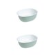 thumbnail image 4 of Naiovety Colador de de arroz y frutas de doble propósito blanco para de vegetales no tóxico versátil verde L Verde L 2Conjunto, 4 of 6