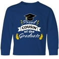thumbnail image 3 of Inktastic Family Graduation-Proud Cousin Of The Graduate Long Sleeve Youth T-Shirt, 3 of 5