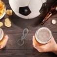 thumbnail image 5 of Key Carabiner Bottle Opener Titanium Alloy Keychain Hanging Bottle Opener Portable Key Ring, 5 of 5