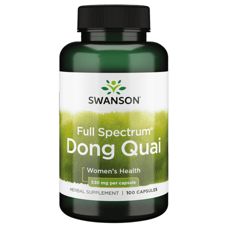 Swanson Dong Quai 530 mg 100 Capsules