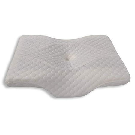 Anti-Wrinkle, Anti-Acne, Anti-Aging Cooling Pillow - Contour Memory Foam Pillows with Skin Improving Copper/Bamboo