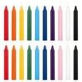 thumbnail image 3 of Mega Candles 20 pcs Unscented Assorted Mini Taper Candle, 4 Inch Tall x 1/2 Inch Diameter, Great for Casting Chimes, Rituals, Spells, Vigil, Witchcraft, Wiccan Supplies, Wax Play & More, 3 of 3