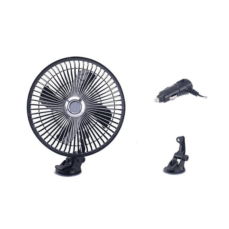 cigarette lighter fan walmart 10-Inch Silver Fan, Two-Speed Adjustment, 360-Degree Rotation, Clip-On Design 12 Volt Fan, Perfect for Cars, Trucks, RVs and More (Cord Length 6.56FT) : Automotive Our portable compact size car fans are designed with a mini single Auto Drive 12 Volt 6"