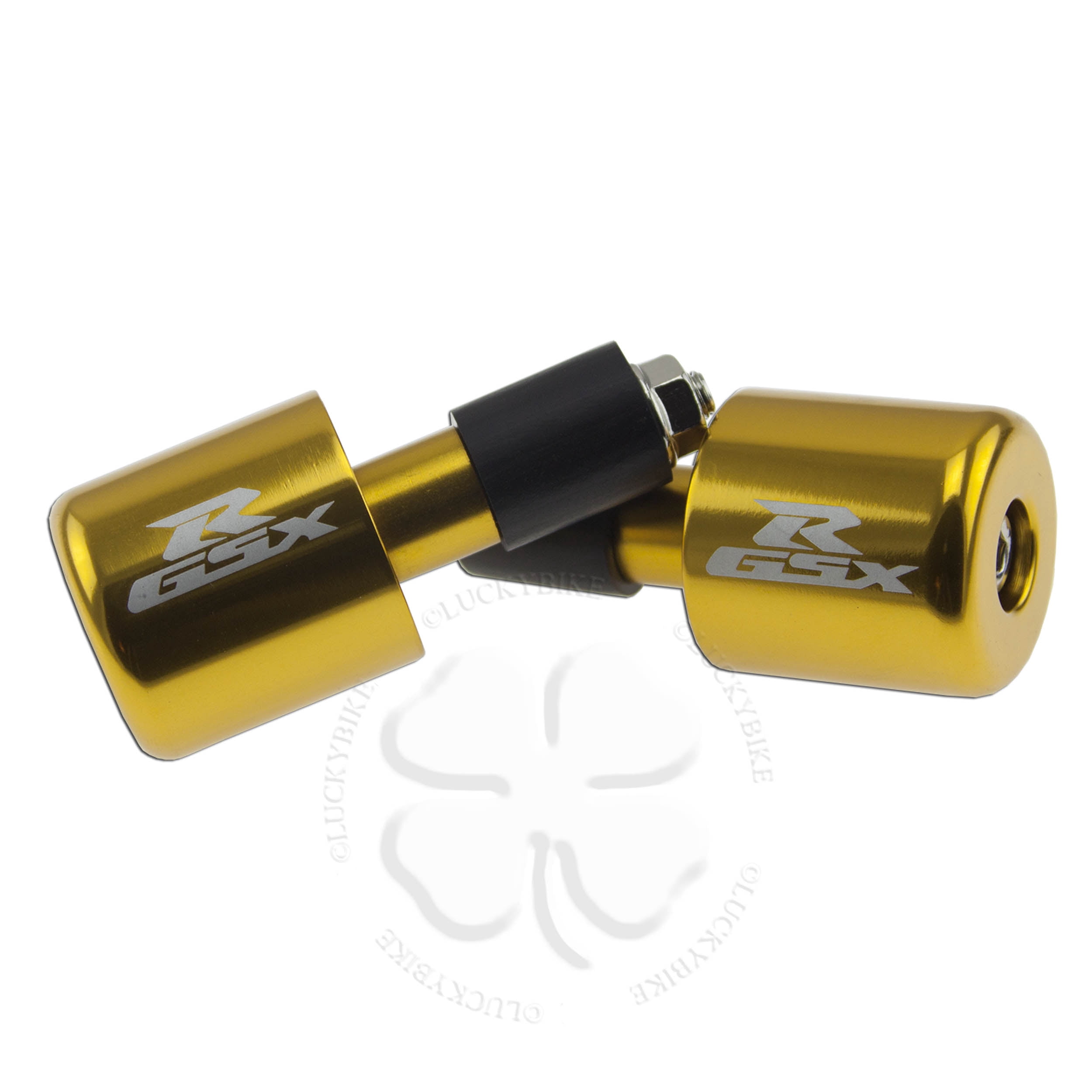 Bike Handlebar Ends for Suzuki GSXR 600 750 1000 1300 7/8 in 22MM Aluminum Rubber Grips Bike Handlebar Ends for Suzuki GSXR 600 750 1000 1300 7/8 in 22MM Aluminum Rubber Grips