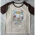 thumbnail image 6 of Sanrio Oversized T Shirt Summer New Original Y2k Top Kawaii Girl Mixed Color Kuromi Cinnamoroll Graphic T Shirts Women Clothes, 6 of 16