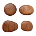 thumbnail image 4 of TISHITA 4 Pieces,Wall Mounted Wood Hooks,Wood Cabinet Knobs,Minimalist Wall Hooks Wooden Coat Hooks for Scarf Bag Towel Home Bathroom, 4 of 8