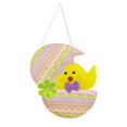 thumbnail image 1 of Colgante de Pascua, colorido conejito, huevo, pollo, adorno de tela colgante, manualidades, 1 of 5