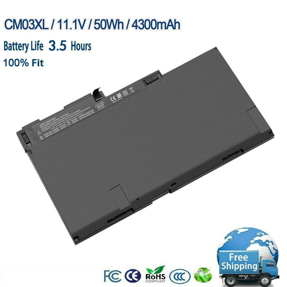 NEW CM03XL Battery For HP EliteBook 740 745 750 755 840 845 850 855 G1 G2 Series