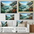 thumbnail image 4 of Designart "Untamed Beachscape Vistas" Coastal Coral Under Water Floater Framed Wall Art Prints, 4 of 5