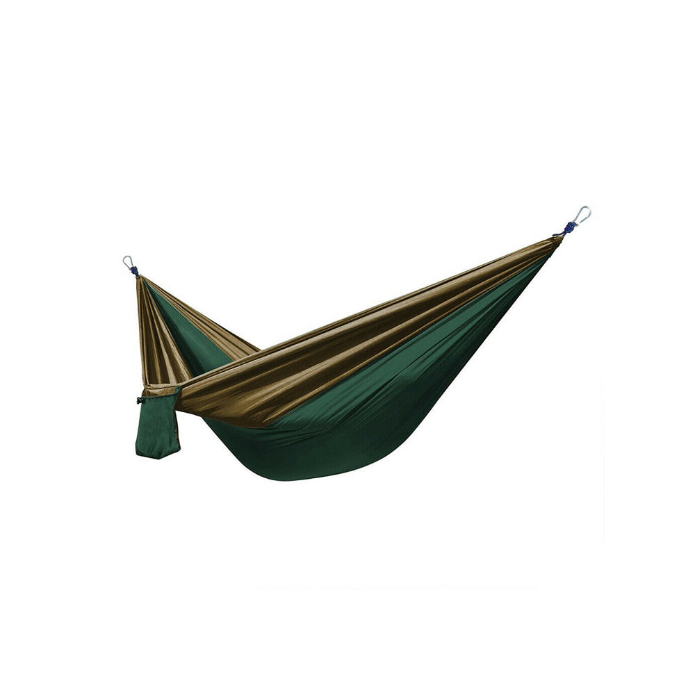 Details about   Portable Double Person Camping Hammock Nylon Travel Outdoor Sleeping Swing Bed 