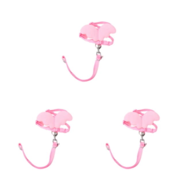 Greeniant Arnés de conejo con ala de ángel, correa para mascotas, cuerda de entrenamiento al aire libre, accesorios para caminar al aire libre, Type1 NO1
