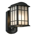 thumbnail image 2 of Kuna Smart Camera Porch Light, Craftsman Style Flood & Security Light, Black, 2 of 3