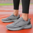 thumbnail image 6 of uvwlwu Sneakers for Men Breathable Running Shoes Lightweight Athletic Walking Comfortable Casual Gym Fitness Training Shoe With Mesh Upper(Size:8.5), 6 of 9
