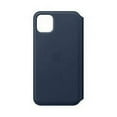 thumbnail image 5 of Apple Leather Folio (for iPhone 11 Pro Max) - Deep Sea Blue, 5 of 6