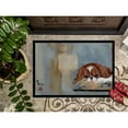 thumbnail image 3 of Carolines Treasures MH1010MAT Japanese Chin Resting Door Mat Indoor Rug or Outdoor Welcome Mat 18x27 Doormat  27"L x, 3 of 4