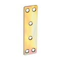 thumbnail image 3 of Uxcell 80mmx23mmx1.6mm Six Mount Holes Flat Straight Mending Fixing Plates Brackets 6pcs, 3 of 5