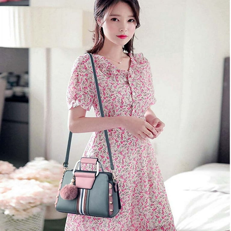 CoCopeaunts New shoulder bag women bag handbags women bags designer High grade Scrub leather messenger bags Hairballbags for women 2020 Walmart