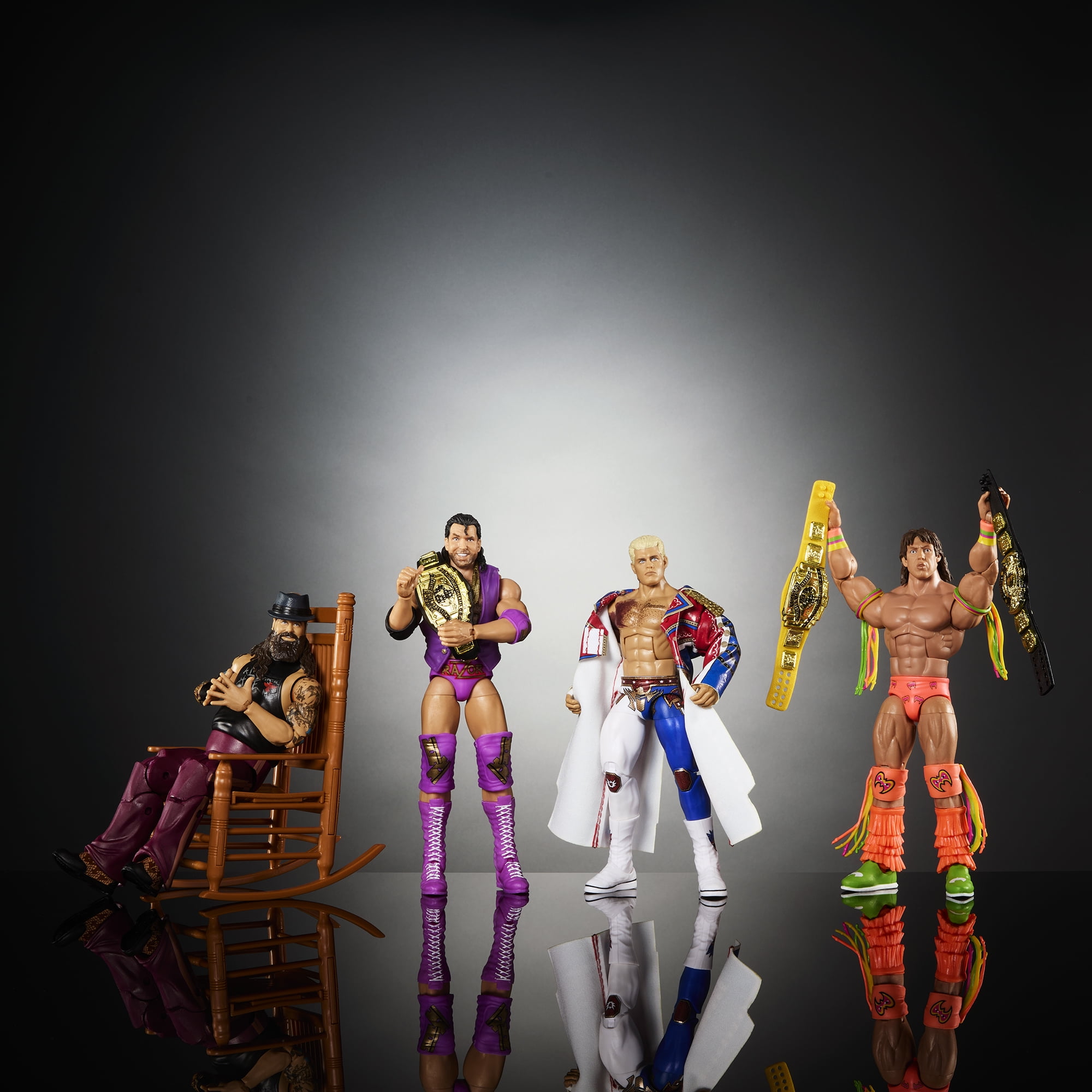 WWE From the Vault Ringside Exclusive Series 4 - Set of 4