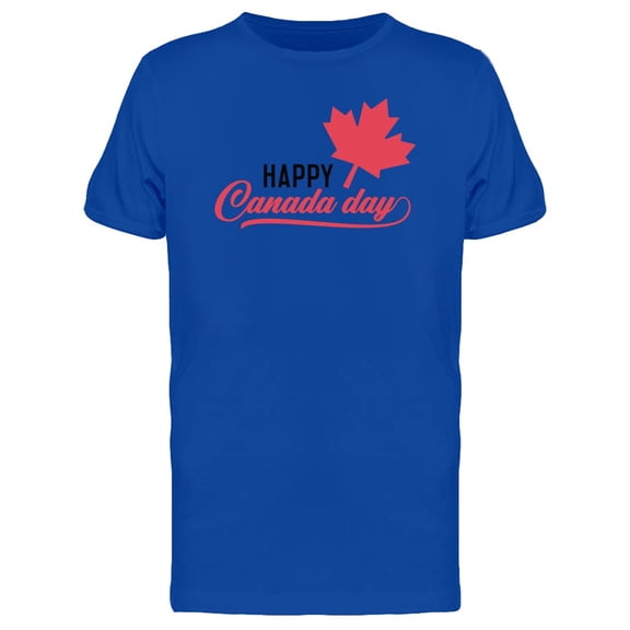 Canada Day Red Maple Leaf T-Shirt Men -Image by Shutterstock, Male Medium