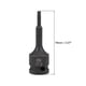 thumbnail image 4 of Uxcell H4 1/2-Inch Socket de Impacto de Broca Hexagonal Métrica de Acero Cr-Mo Negro 1pcs, 4 of 5