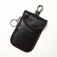 thumbnail image 2 of Black car line Funda para llave de coche anti RFID con bloqueo de señal, bolsa de Faraday, bolsillos de bloqueo de señal RFID para llave de coche, funda de protección anti RFID de fibra de carbono Rojo Verde MX-0133438FYD, 2 of 5
