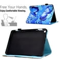 thumbnail image 4 of Dteck Case for New Fire Max 11 Tablet (13th Gen, 2023 Release) - Cute Synthetic Leather Fold Stand Wallet Flip Cute Kindle Fire Max 11 Auto Sleep Wake Smart Cover for Kids,Butterfly, 4 of 5