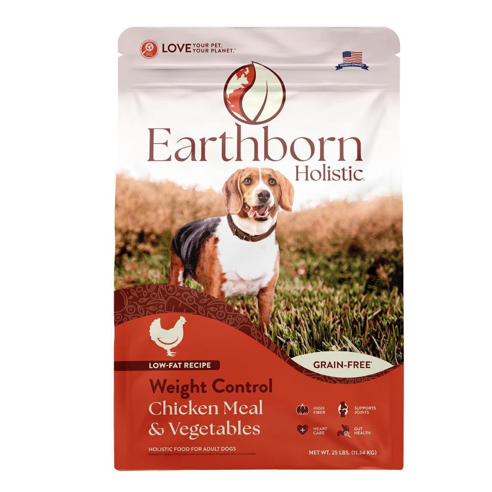 Earthborn Holistic Weight Control Chicken Meal and Vegetables Grain Free Dry Dog Food 12.5 lb