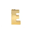 thumbnail image 6 of Efavormart 6" Shiny Gold Plated Ceramic Letter "E" Sculpture Flower Vase, Bud Planter Pot Table Centerpiece, 6 of 10