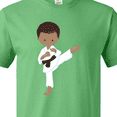 thumbnail image 4 of Inktastic African American Boy, Karate Boy, Black Belt, Kata T-Shirt, 4 of 5