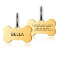 thumbnail image 6 of Dog Tag - Personalized Bone Shaped Dog Tags for Dogs, Stainless Steel Dog Cat Pet ID Tags, Laser Engraved on Both Side, Easy to Read, 6 of 8