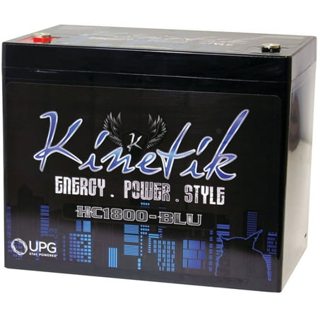 Kinetik 40926 HC BLU Series Battery Power Cells for the Ultimate Car Audio Experience (HC1800, 1,800W, 75A-Hour Capacity,