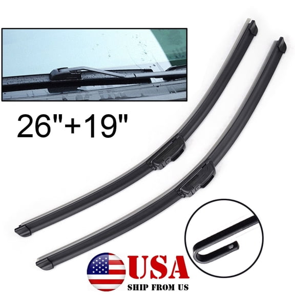 26'' 18'' Fit for Honda Civic 2016 2017 2018 Front Windshield Wiper Blades